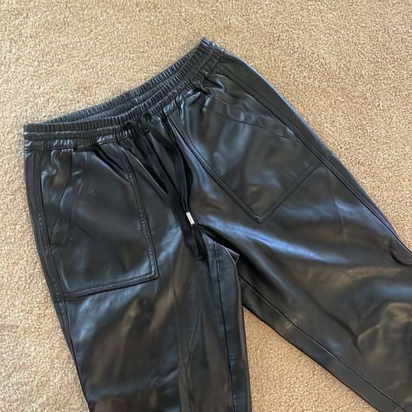 Blank nyc Black faux Leather pants - Picture 2 of 2